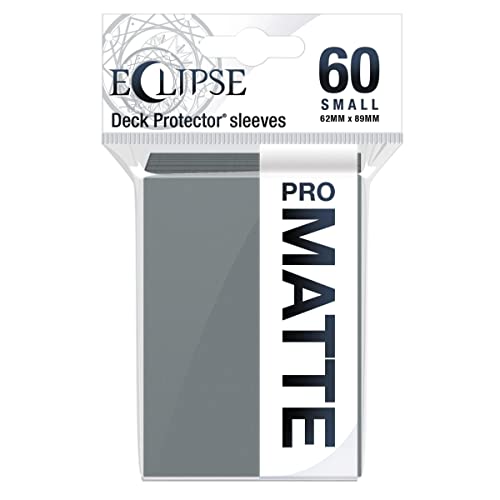Ultra Pro Eclipse Matte Small Sleeves 60 Count (Smoke Grey)