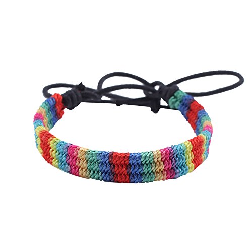 pethot pulsera Wrap macramé tobillo amistad Festival Multicolor