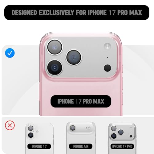 Image of Kratos Active Grip Silicone Case Cover Compatible with iPhone 17 Pro Max - Enhanced Protection, Wireless Magnetic Charging Case with Raised Edge Camera & Screen Protection, Shock-Resistant Design