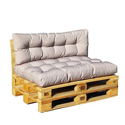 Red Deco Set Di 2 Cuscini Da Esterno Color Talpa Riouta - 6