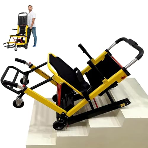 Silla De Ruedas Eléctrica Para Personas Mayores Para Subir Escaleras Portátil Ligero Elevador De Escaleras Asistencia De Transporte De Pacientes Para Discapacitados Con Potentes Motores