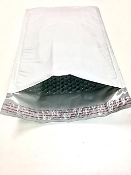 Poly Bubble Mailers Bulk Padded Self-Seal #1 Envelopes 7.25" x 11 - White Bubble Lined Shipping Envelopes - Industrial Standard Mailer Envelopes for Business 200ct