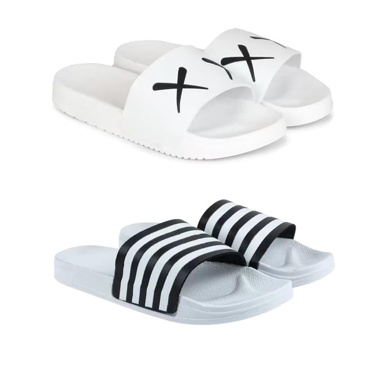 Lightweight Classic Clogs | Sandals |Slider Adjustable Back Strap for Men-COMBO(2)-3029-3024-image-39