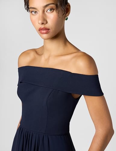 Image of Adrianna Papell Womens Crepe Chiffon Gown