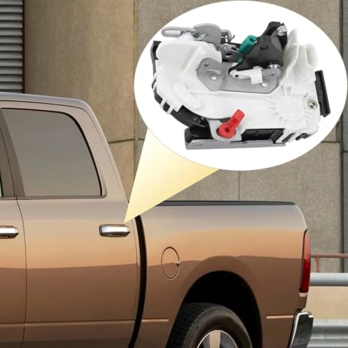 Actuador de cerradura de 4 pines para Dodge Ram 1500 y 2500 modelos 2010 a 2020 2