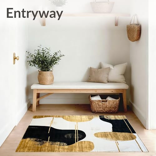 Tapete decorativo rectangular 8'x10' washable miniatura 3