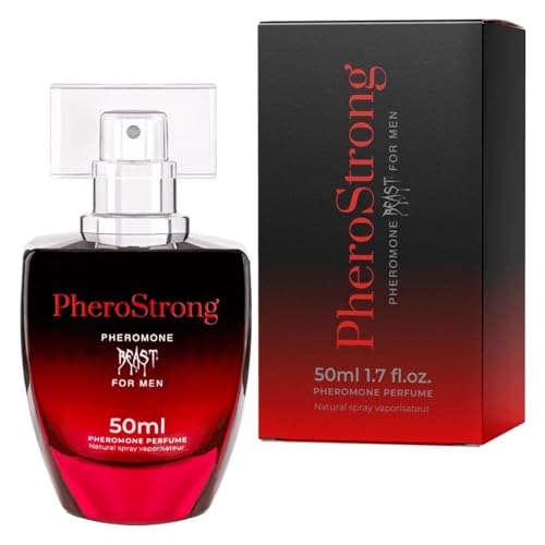 Perfume Masculino Beast for Men 50ml – Perfume con Feromonas para Hombre, Fragancia Fresca y Amaderada, Inspiración Moderna, Para Uso Diario y Nocturno