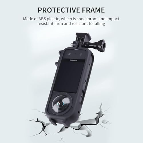 Image of Insta360 X4 Protective Frame Border Case - Anti-Fall, Anti-Scratch, Shockproof Plastic Cover Cage for Action Camera (X4 Camera Cage)