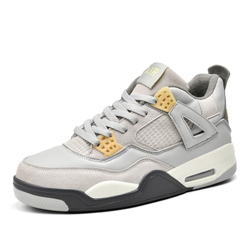 Herren Sportschuhe Große Größe Sportschuhe Herren Basketballschuhe Mode Sport Basketballschuhe Retro Shoes Trainers for Kids and Adults 41EU