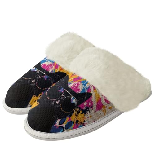 Slippers for Women Lightweight Soft Soled Comfort Walking Slippers for Winter Non Slip for Indoor Outdoor