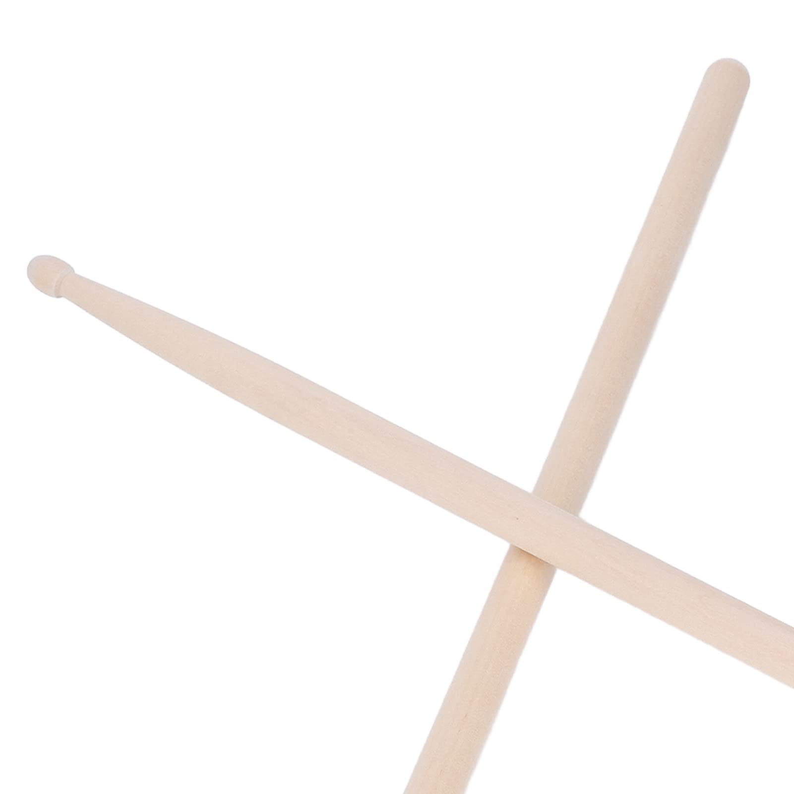 Drumstick-Bürsten-Set 5A, Holz-Drumsticks mit einziehbaren Metalldrahtbürsten, inklusive Schraubenschlüssel und Aufbewahrungstasche, für Drum-Jazz-Folk-Soft-Musikdarbietungen