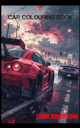 JDM Legendarios: 50+ Ilustraciones de Autos Japoneses Icónicos para Colorear, Drift y Tuning