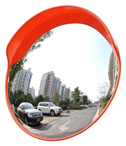 Miroir routier convexe anti angle mort grand angle 45 cm