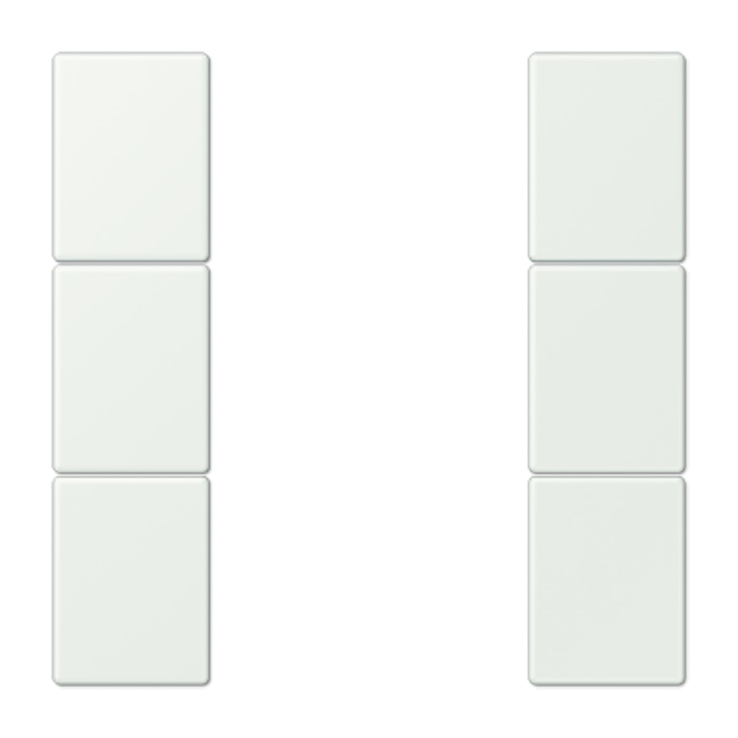 Jeu de touches F50 JUNG LC503TSA210 au design épuré pour interrupteur