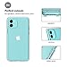 ProCase Clear Case for iPhone 11, Hybrid Slim Crystal Clear Case Shock-Absorption Anti-Scratch Bumper Cover Protective Case with Soft TPU + Hard PC Back Cover for iPhone 11 6.1 Inch 2019 –Clear