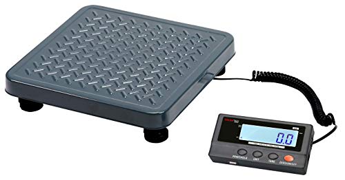 Visiontechshop Mvs1 Heavy Duty Shipping Postal Scale, Lb/Kg Switchable, Capacity 165Lb X 0.1Lb / 75Kg X 0.05Kg Readability, Battery Operated, Power Adapter Included, Portable Scale For Warehouse #TOP19