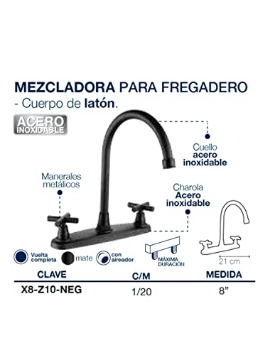 Consejos y reviews para comprar Llave mezcladora para tarja para comprar online. 11 Imagen adicional