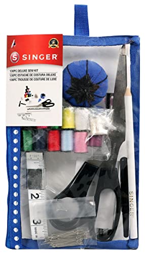 Beginners Sew Kit with Zipper Pouch - 130 pcs