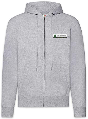 Lone Pine Mall Zip Hoodie Urban Backwoods - Sweat à Capuche Homme en Coton Veste Casual