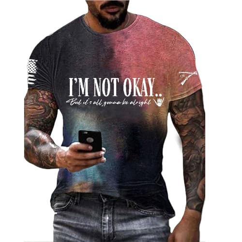 I'm Not Okay But It's Going to Be Alright T-Shirt I'm Not Okay But It's Going to Be Alright Country Music T-Shirt Im Not Okay Shirt Vintage Shirts