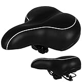 fahrradsattel gefedert Dank dem roten Reflektor auf der Rückseite ist für mehr Sicherheit gesorgt