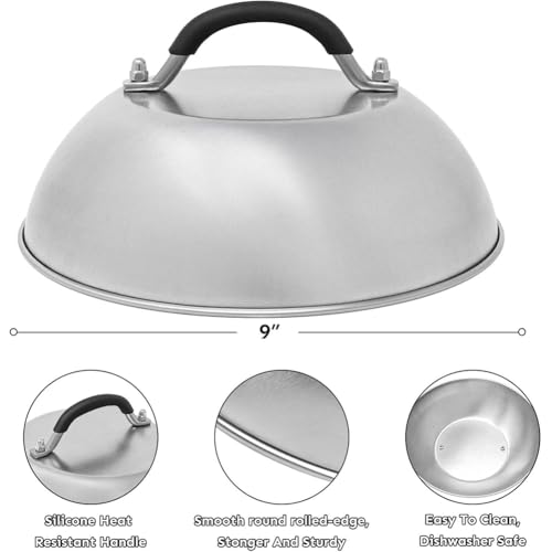 Ensemble d'ustensiles pour barbecue en acier avec presse et accessoires - 7