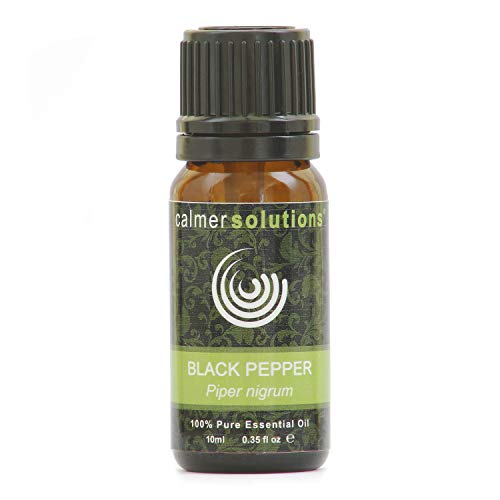 Calmer Solutions Pimienta Negra 100% Aceite De Aromaterapia Esencial Puro 10ml Cover