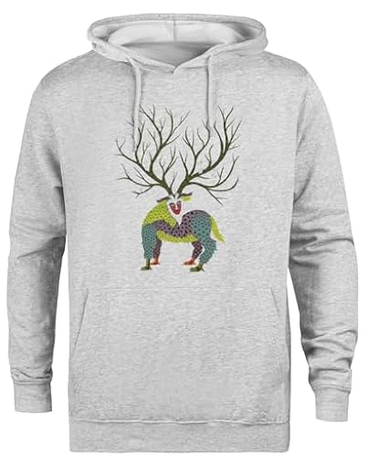 Kwantees Bosque Estilizado Princesa Mononoke Chaqueta con Capucha Ecológica Unisex Gris | Ya disponible en tu tienda friki favorita! En mundofriki.es!