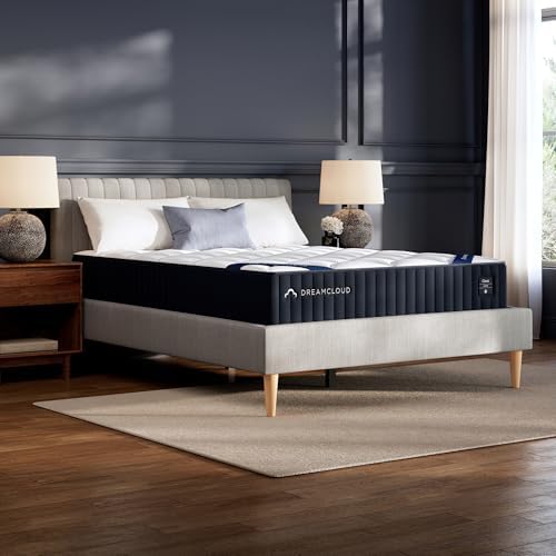 DreamCloud Classic 12" Queen Mattress - Luxury Hybrid Gel Memory ...