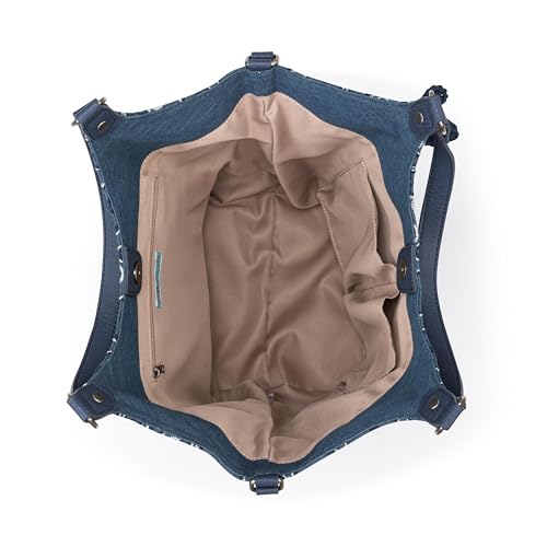 Image of Sakroots The Sak Roma Shopper Shoulder Bag Large Purse & Tote Bag with Double Straps & Zipper Pockets for Everyday & Travel