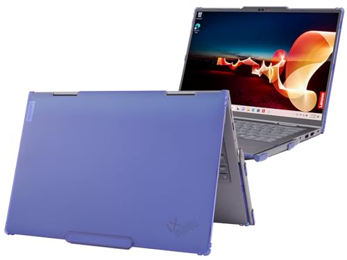 Étui pour Lenovo ThinkPad X1 2 en 1 Gen 9 10 anti rayures coque de protection bleue 14"