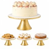 Mud Pie Marble Pedestal Cake Stand