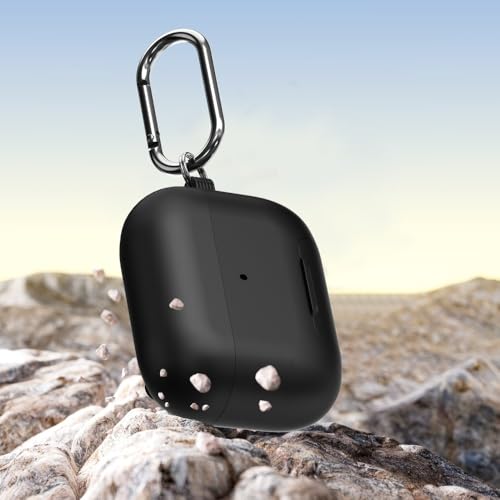Coque AirPods Pro 1 rigide blanche corrige le boîtier glissant et instable avec son pied - 4