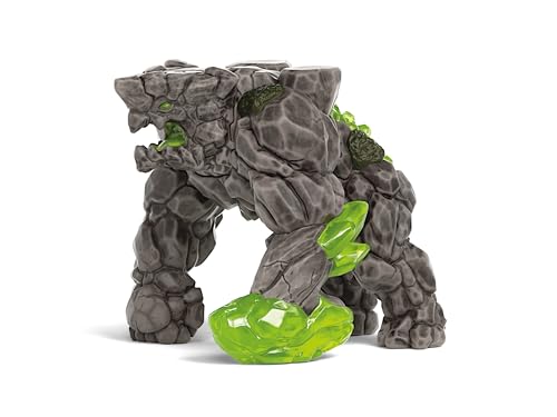 Image of schleich Eldrador Creatures - 28 PC BattleCave Stone Smasher Playset for Boys and Girls - Kids Ages 7+ | 42734