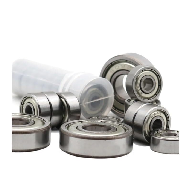 Rodamiento, 10 Uds rodamiento rígido de bolas 8 * 22 * 7 8x22x7 MM 608 ZZ doble blindado miniatura acero alto carbono una sola fila 608ZZ ABEC-7