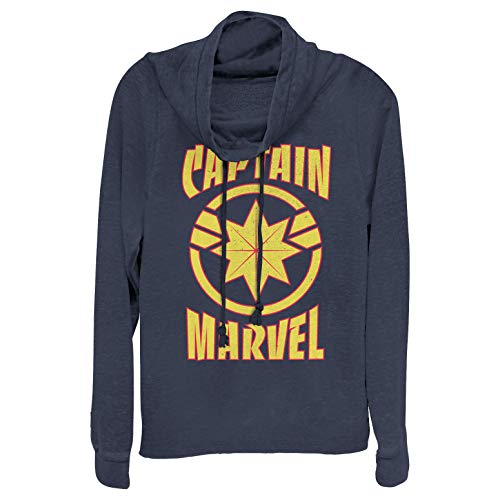 Sweat Marvel enfant avec col bénitier et étoile du Capitaine, idée cadeau originale taille S
