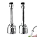 Prolunga Rubinetto Lavello, 2Pcs 360 Gradi Spruzzatore Rubinetto, Dispositivo di Estensione Rubinetto, Prolunga Flessibile Spruzzatore Rubinetto, per Cucina e Bagno