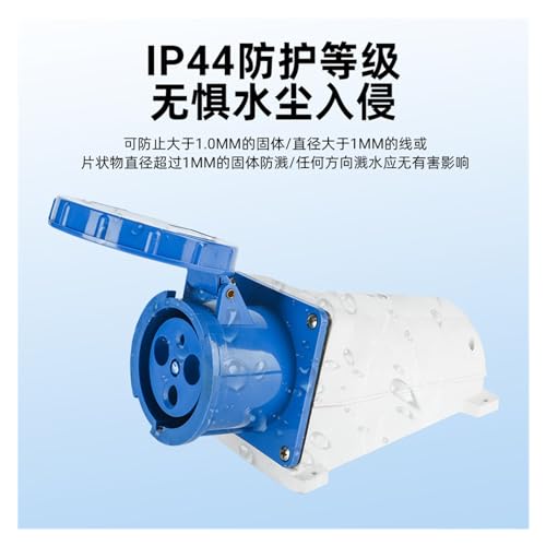 125A Aviation Industry Exposed Socket SF-143 144 145 Waterproof miniatura 3