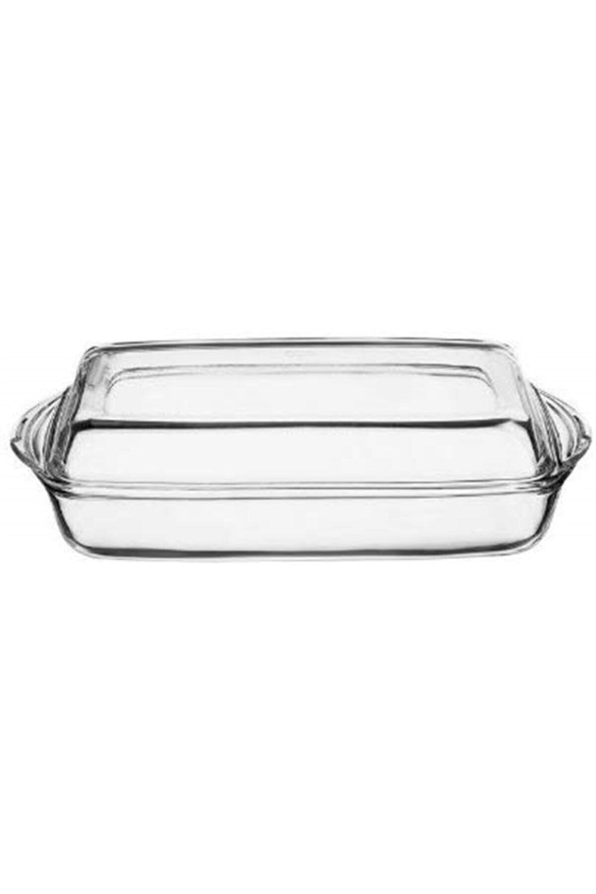 Borcam Glass Baking / Serving Dish with Lid 2 L
