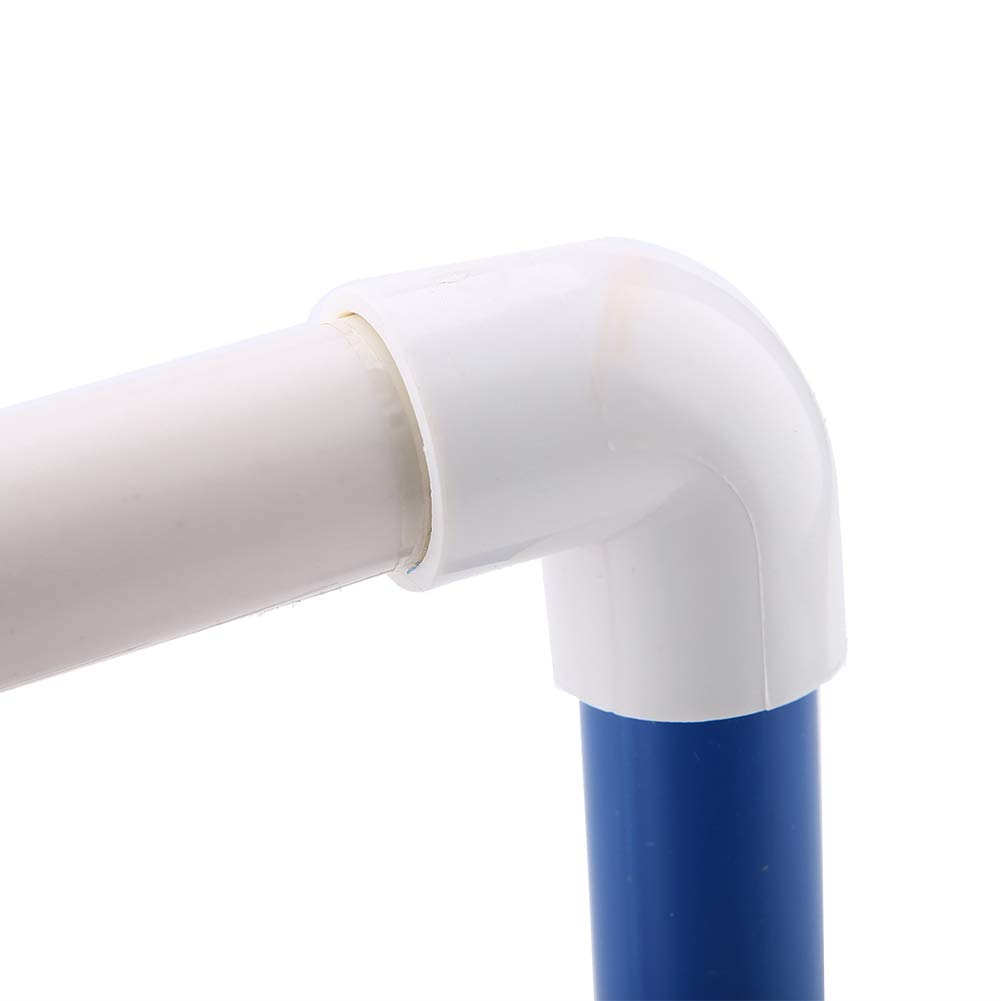 Ing Stand Pet, Perch Rack Bird Play Center Toy Tray Table Stands PVC Standing Birdcage Training Shower Bath Gym Grinding Playstand Holder (PVC)