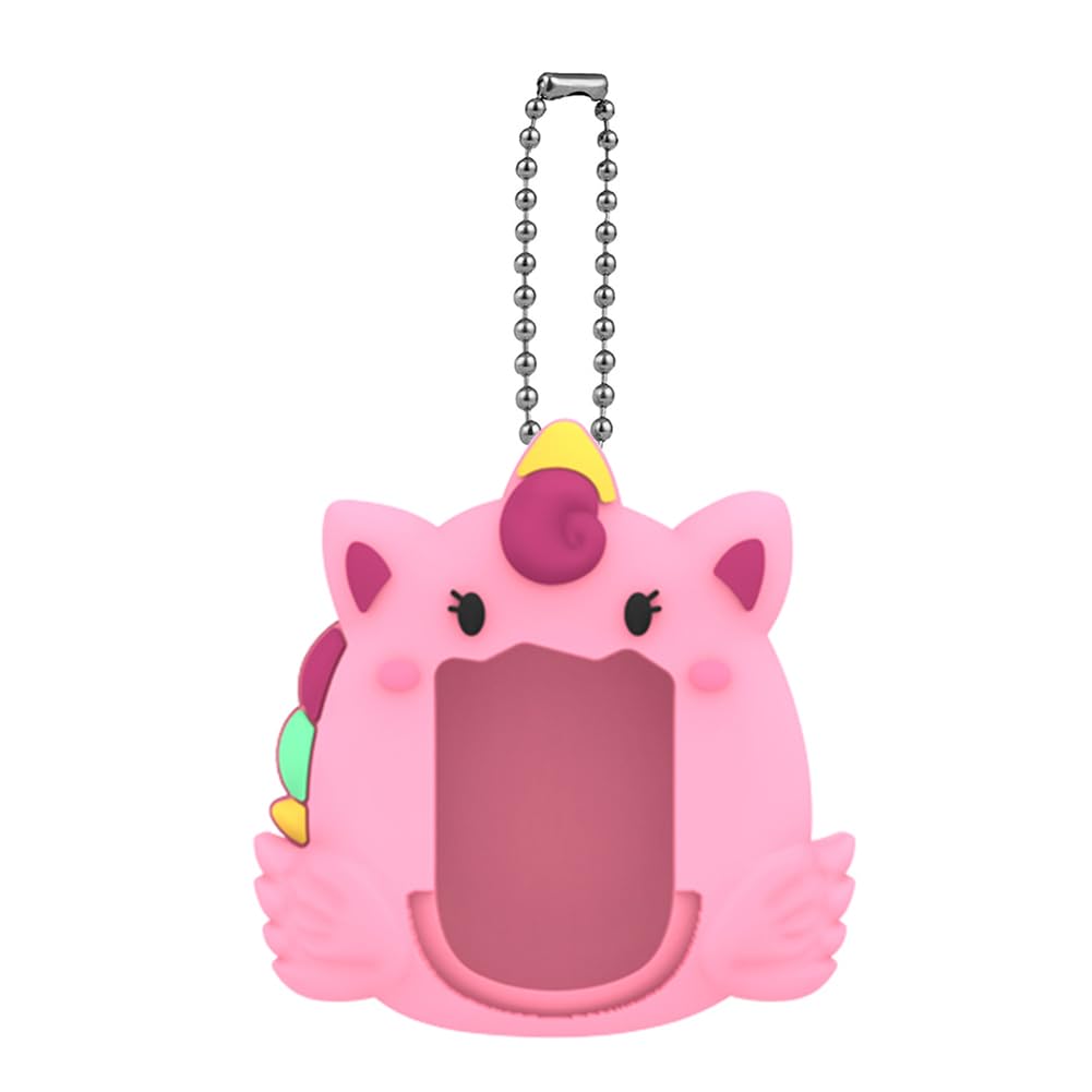 Fiorky Silicone Case Replacement for Tamagotchi Original , Silicone Cover Case Shockproof Anti-Scratch Protective Sleeve Skin with Lanyard for Tamagotchi Original Virtual Pet Game Machine