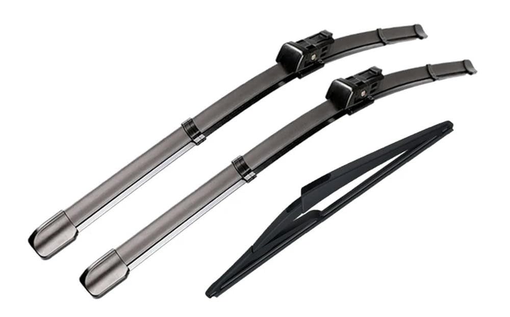 Escobillas limpiaparabrisas Delanteras y traseras, 3 Piezas, cepillos de Goma para Lluvia, Accesorios para Parabrisas y Ventanas para MG4 EV EH32 2022 2023 2024 2025