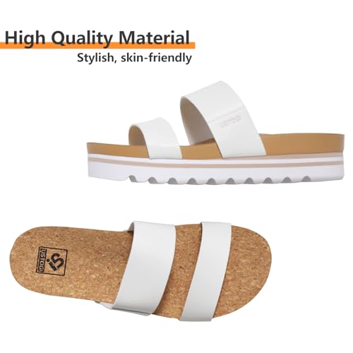 Ustogi Flatform Platform Sandals Women Arch Support Review
