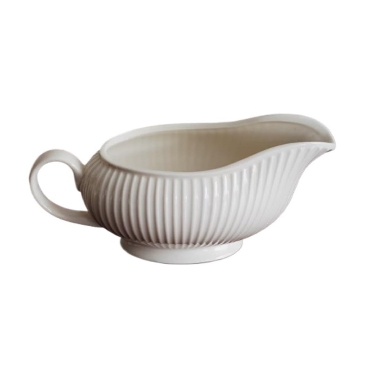 Salsiera in ceramica nordica per condimenti per insalata e sugo – Elegante set da tavola per tè pomeridiano, secchiello per succhi per cucina e ristorante, design classico e semplice