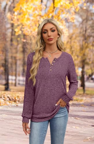 Image of XIEERDUO Sweater for Women Winter Clothing Long Sleeve Shirts Fall Fashion Must Haves Comfiest Airport Outfits Trendy