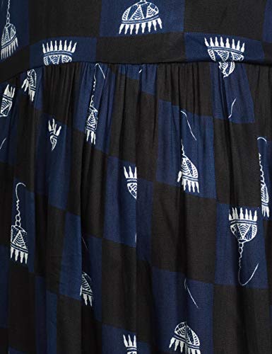 Image of Mine4Nine Women's Rayon A-Line Maxi Casual Dress