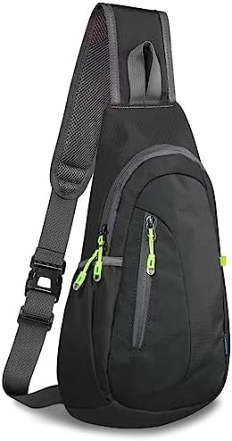 TITECOUGO Small Sling Bag, Lightweight Crossbody Backpack for Men Women Kids, Shoulder Bag for Sports and Outdoor