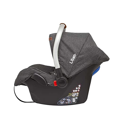 Cadeira Para Auto Litet 0-13kgs Preto - Bb685