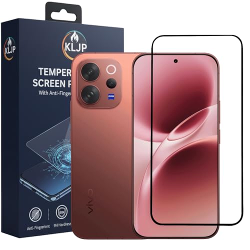 Image of Military-Grade Gorilla Tempered Glass For Vivo V70 5G (Pack of 1) With Installation Kit | Edge to Edge Coverage | Black