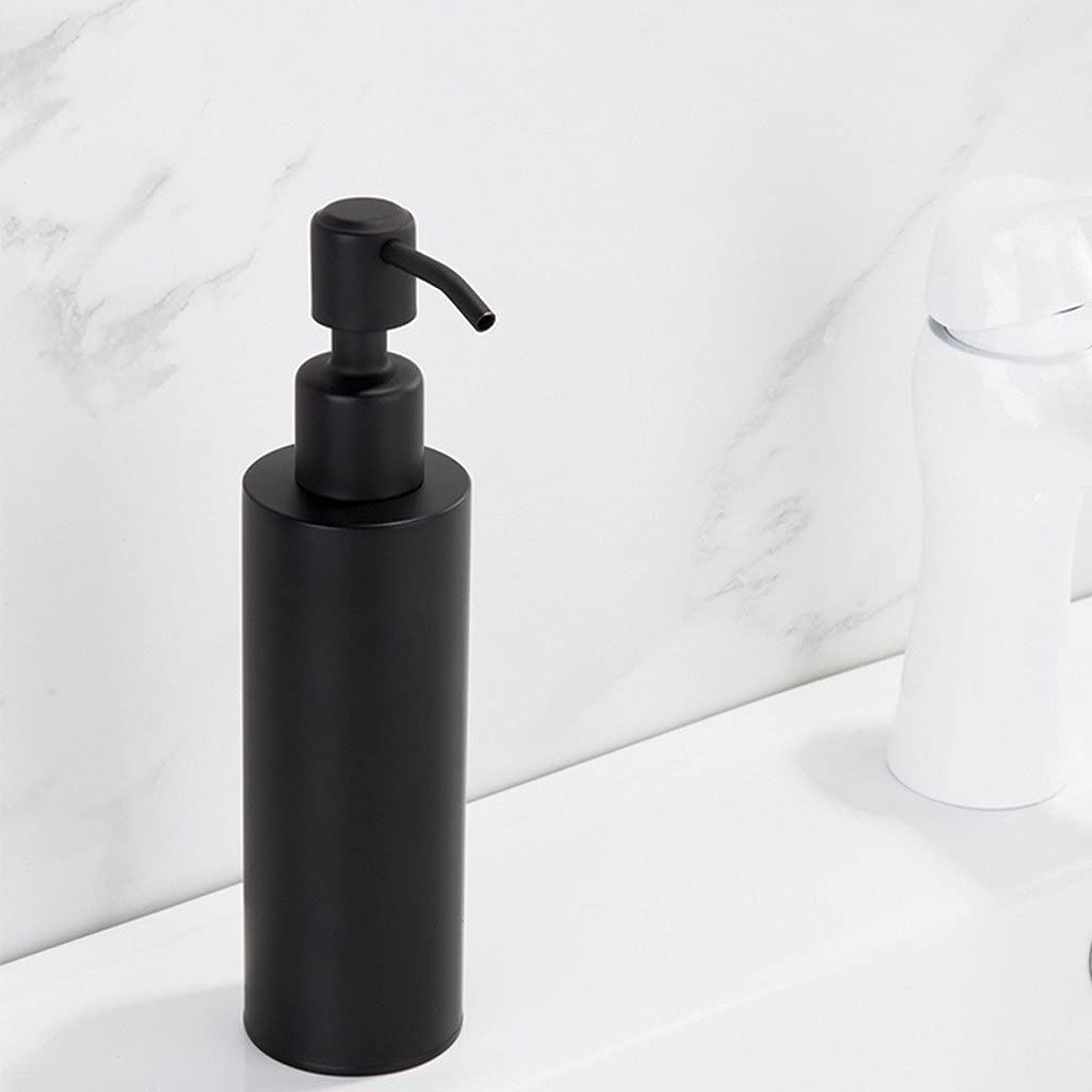 Spülmittelspender Kreative Edelstahl-Seifenbehälter-Wand-montierter Toilettenflasche Küche Badezimmer-Make-up-Flaschen-Seife Duschgel Spender